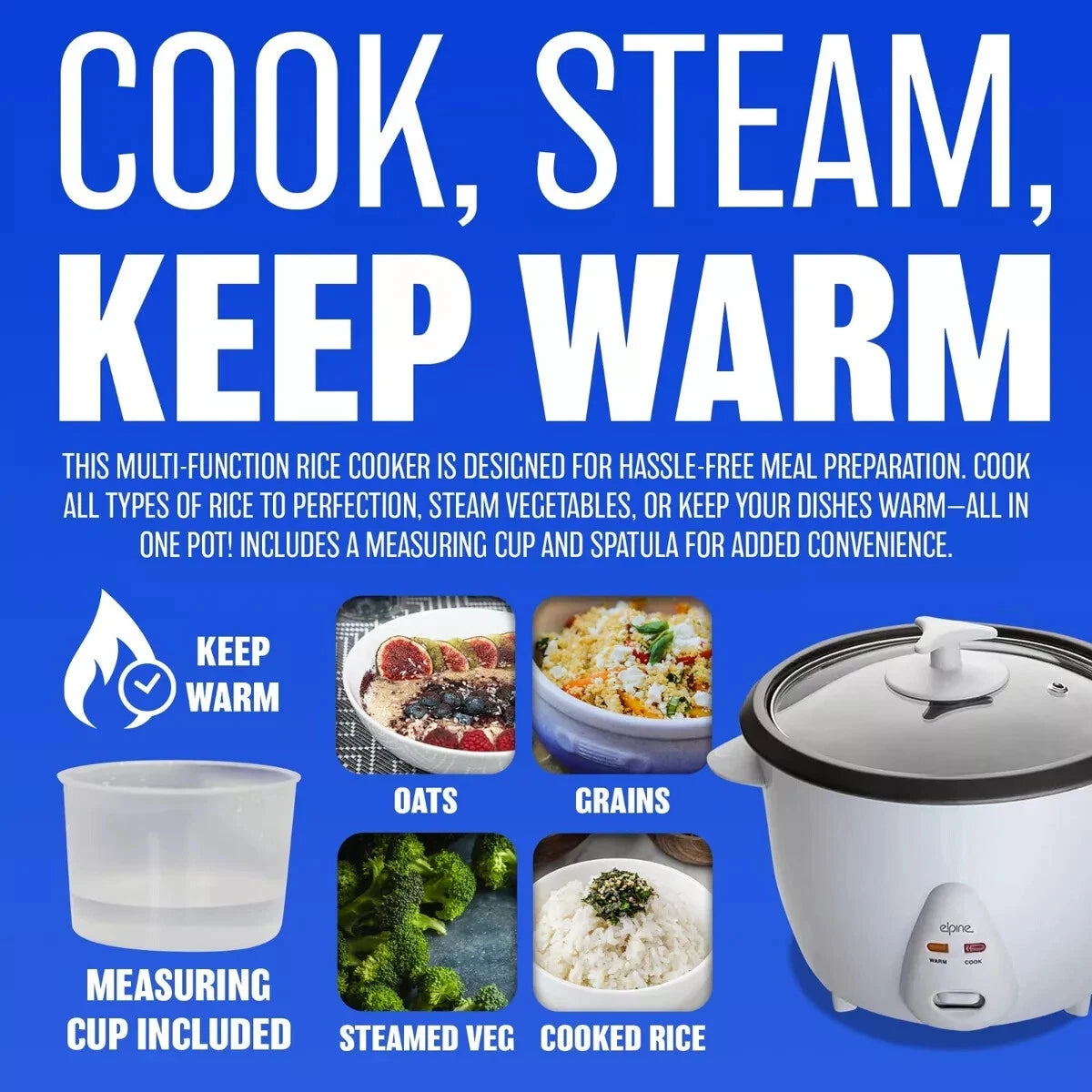 Elpine Automatic Rice Cooker